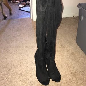 Thigh high boots